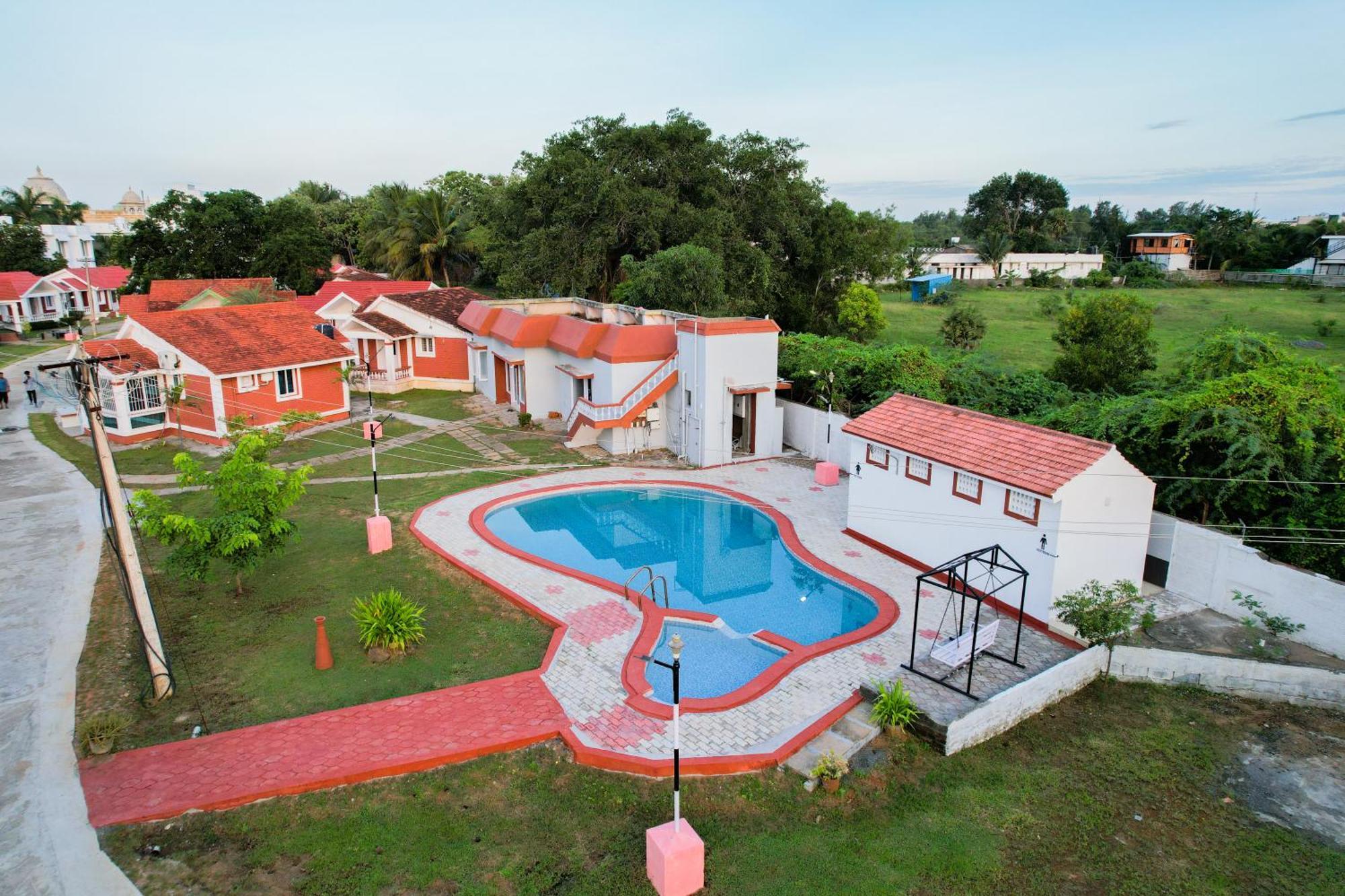 Mamalla Kudil Resort Mahábalipuram Kültér fotó